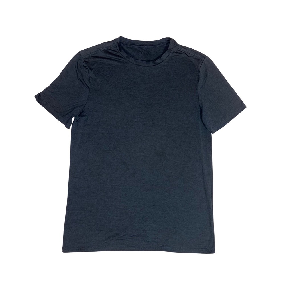 QUINCE Flowknit Breeze Performance Tee Mens M Navy Blue Gym Active Shirt